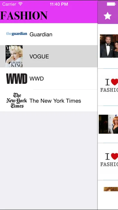 Скриншоты Fashion News - Latest news in the world