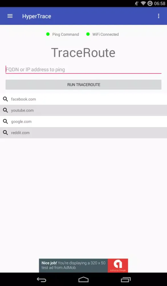 HyperTrace Screenshots