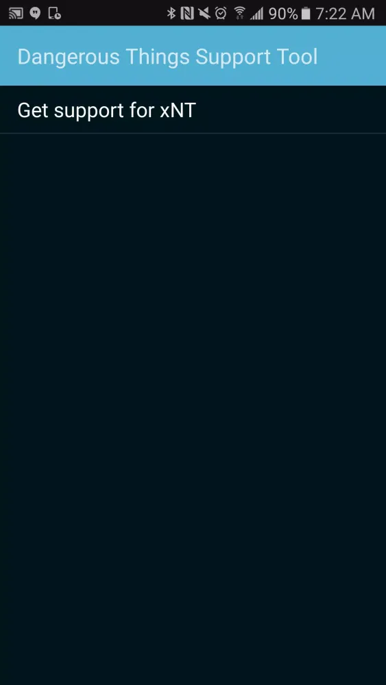 Zrzuty ekranu DT support Tool