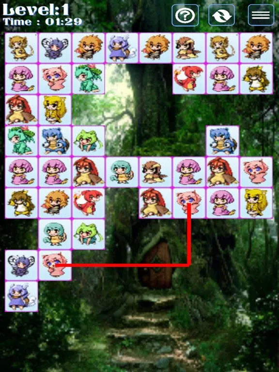 Animal Girl - Onet Connect iPad 应用截图