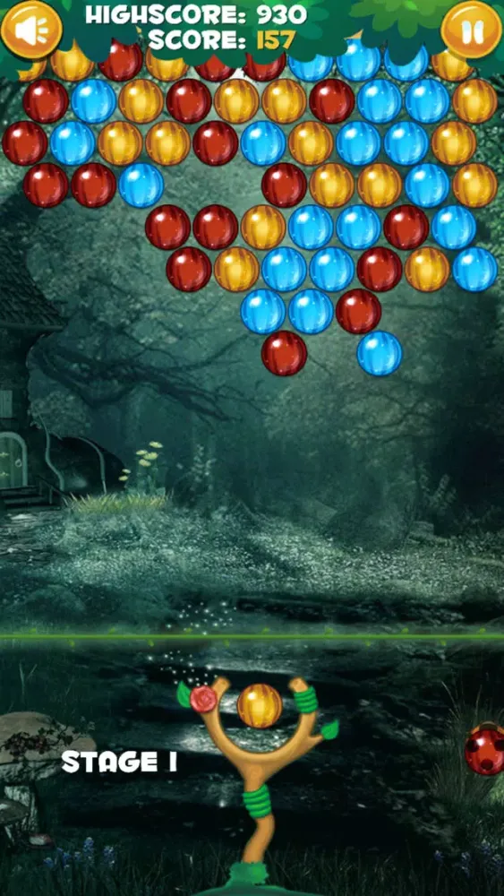 Screenshot di Woodland Bubble