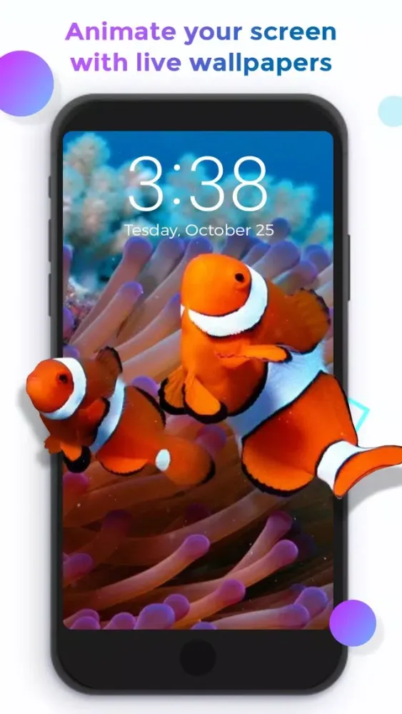 Скриншоты Live Wallpaper ++