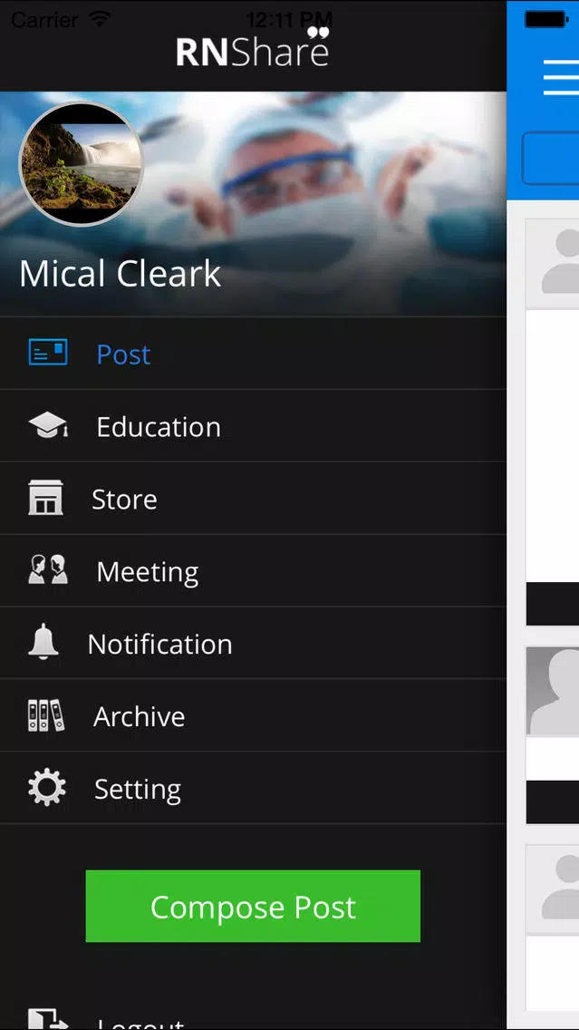 RN Share Screenshots