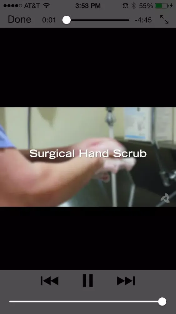 Surgical Scrub Screenshots