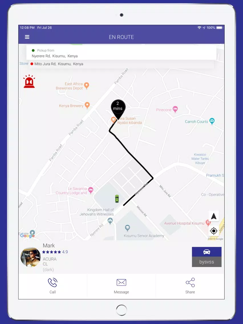 Dango Cabs iPad  स्क्रीनशॉट