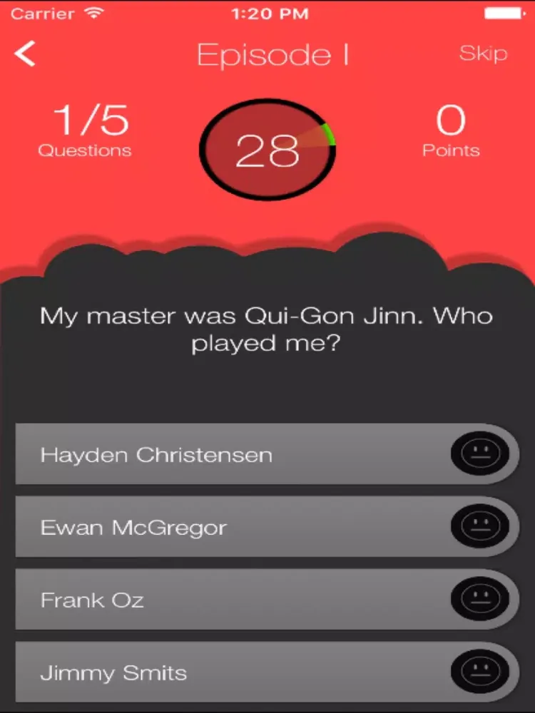 Ultimate Trivia for Jedi - Fun Star Wars Quiz iPad 应用截图