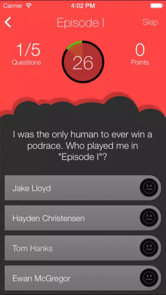 Ultimate Trivia for Star Wars - Fun Jedi Quiz Game سکرین شاٹس