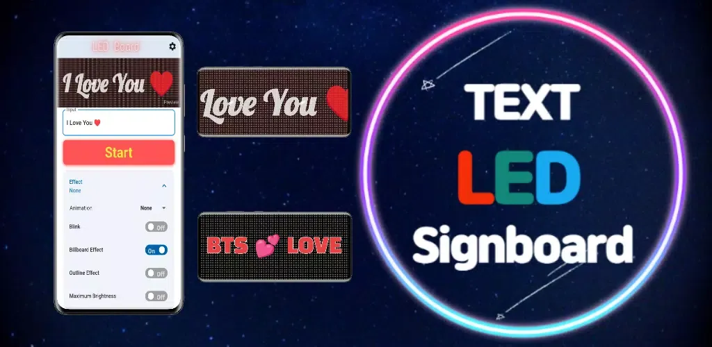 LED Banner Screenshots