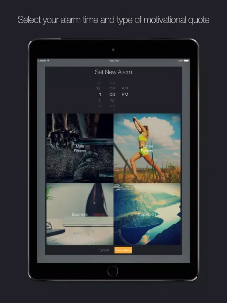 ภาพหน้าจอของ getup - Motivational Alarm Clock iPad 