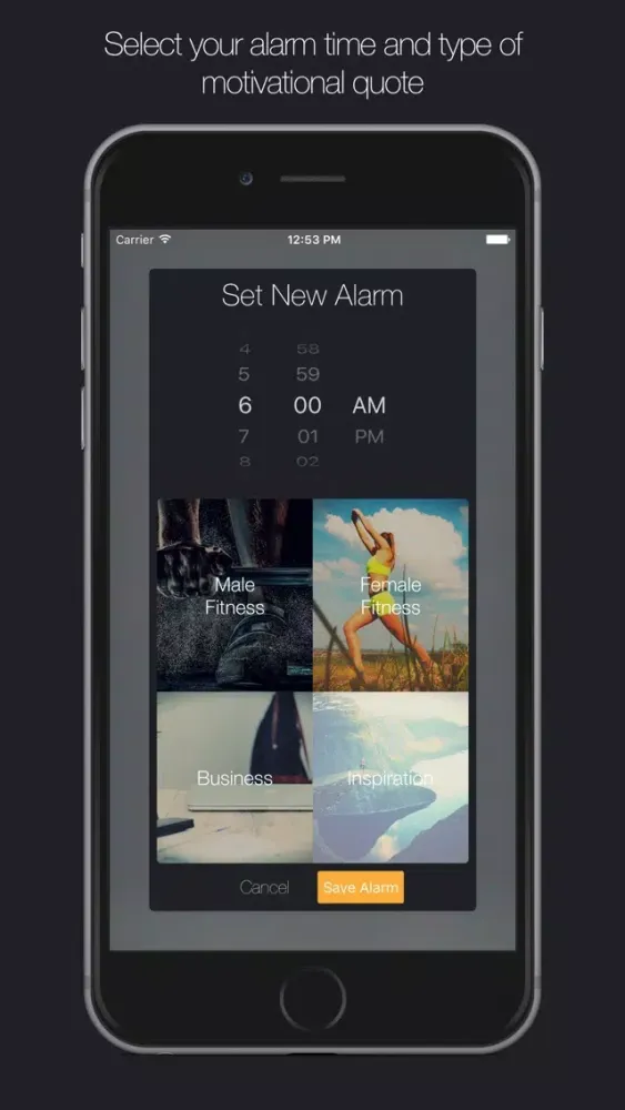 ภาพหน้าจอของ getup - Motivational Alarm Clock