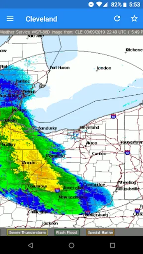 تصاویر Weather Radar