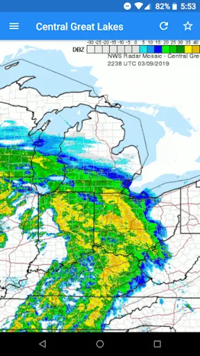 تصاویر Weather Radar
