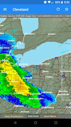 تصاویر Weather Radar