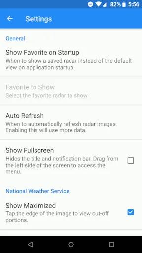 تصاویر Weather Radar