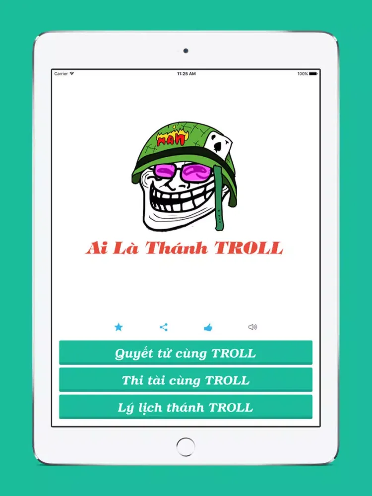 Ai Là Thánh TROLL 2016 iPad  スクリーンショット