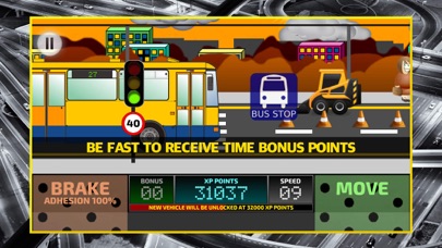 Tangkapan skrin City Bus Driving Simulator 2D