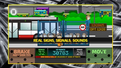Tangkapan skrin City Bus Driving Simulator 2D