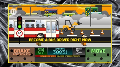 Tangkapan skrin City Bus Driving Simulator 2D