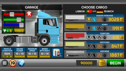 Capturas de pantalla de Truck Simulator 2D