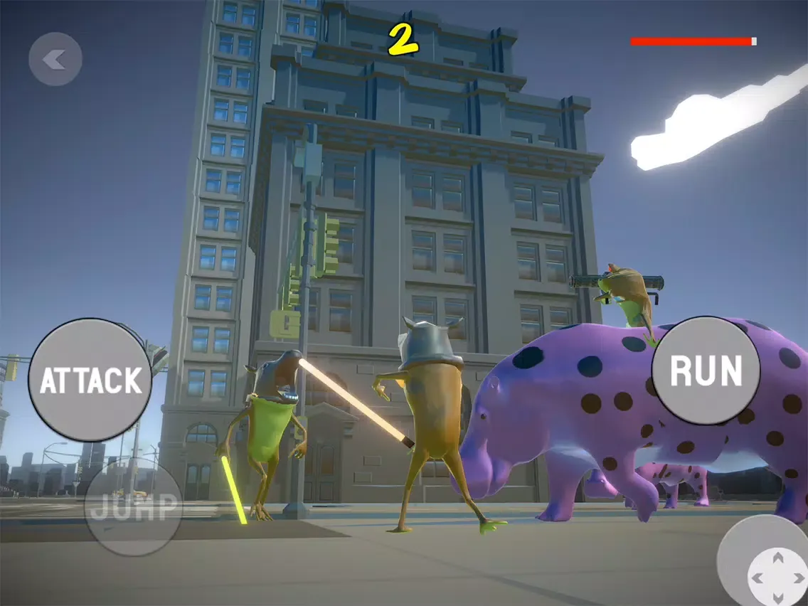 تصاویر AMAZING BEAST FROG: BATTLE iPad 