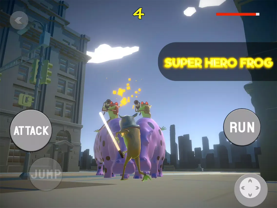 تصاویر AMAZING BEAST FROG: BATTLE iPad 