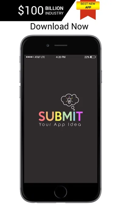 Capturas de tela do Submit Your App Idea