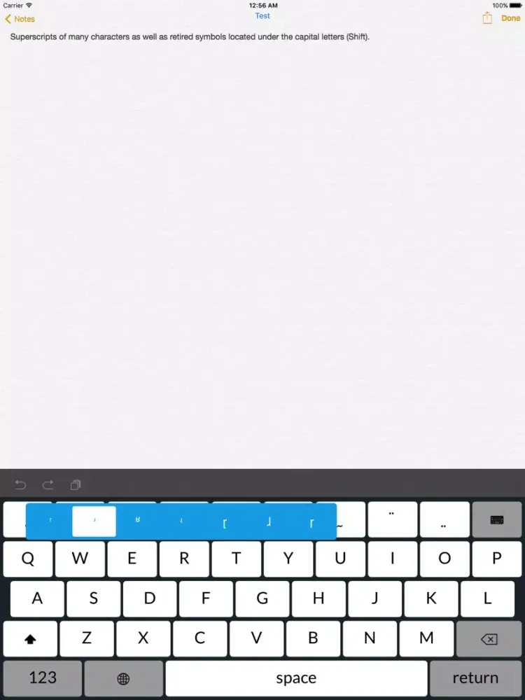 تصاویر Phonetic Keyboards iPad 