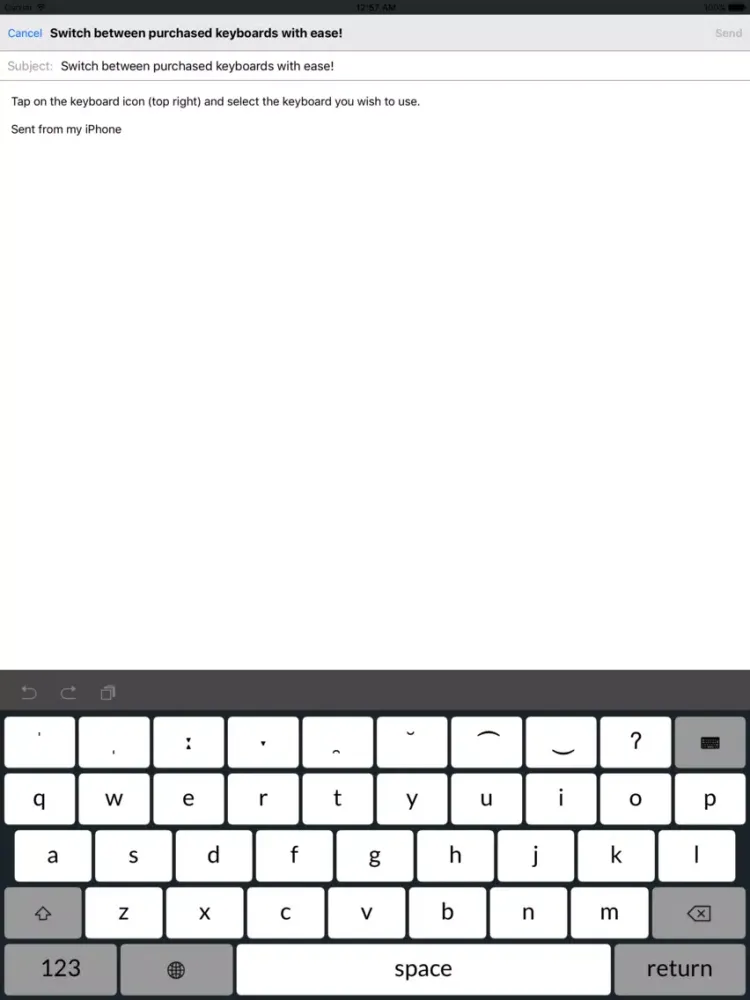 تصاویر Phonetic Keyboards iPad 