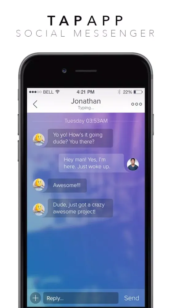 TapApp - Social Messenger應用截圖