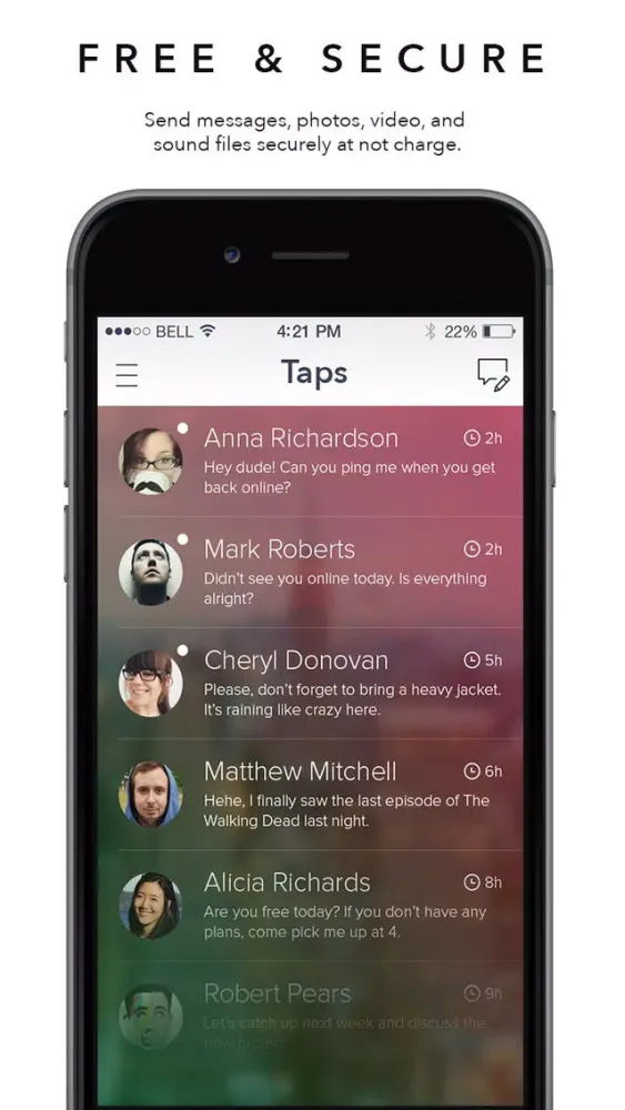 TapApp - Social Messenger應用截圖