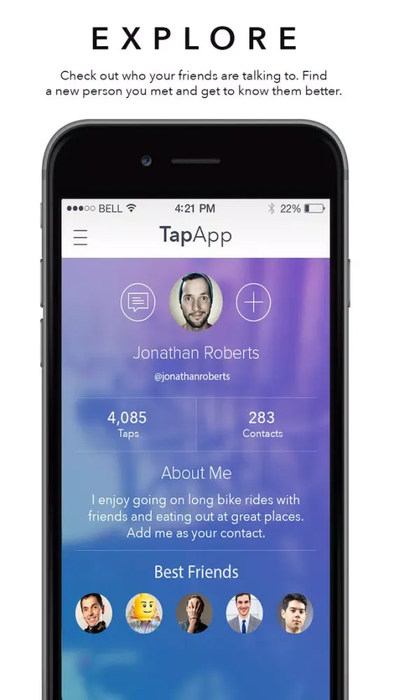 TapApp - Social Messenger應用截圖