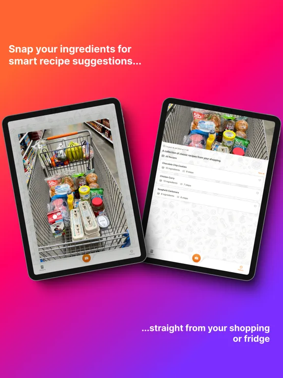 Captures d'écran de SnapRecipe - Recipe Creator iPad 