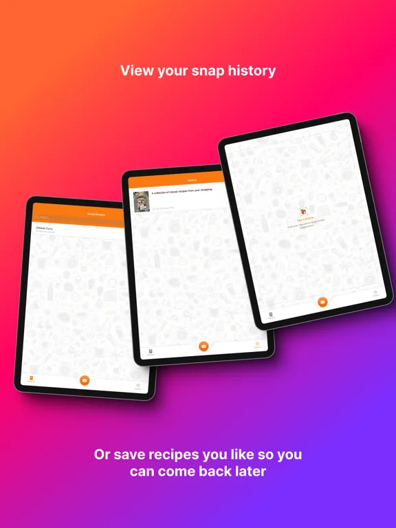 Captures d'écran de SnapRecipe - Recipe Creator iPad 
