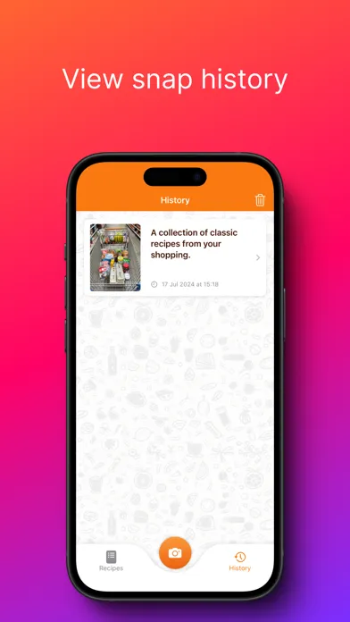 Captures d'écran de SnapRecipe - Recipe Creator