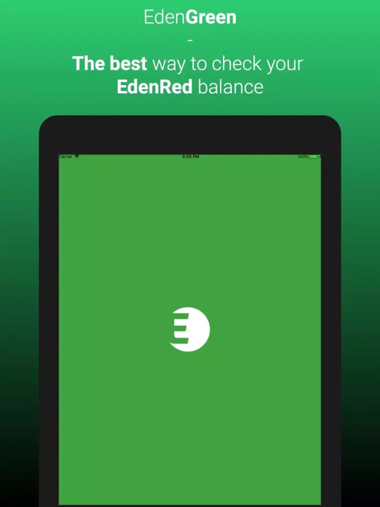EdenGreen, the EdenRed balance iPad  স্ক্রিনশট
