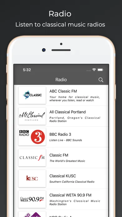 Classical Music & Radio স্ক্রিনশট