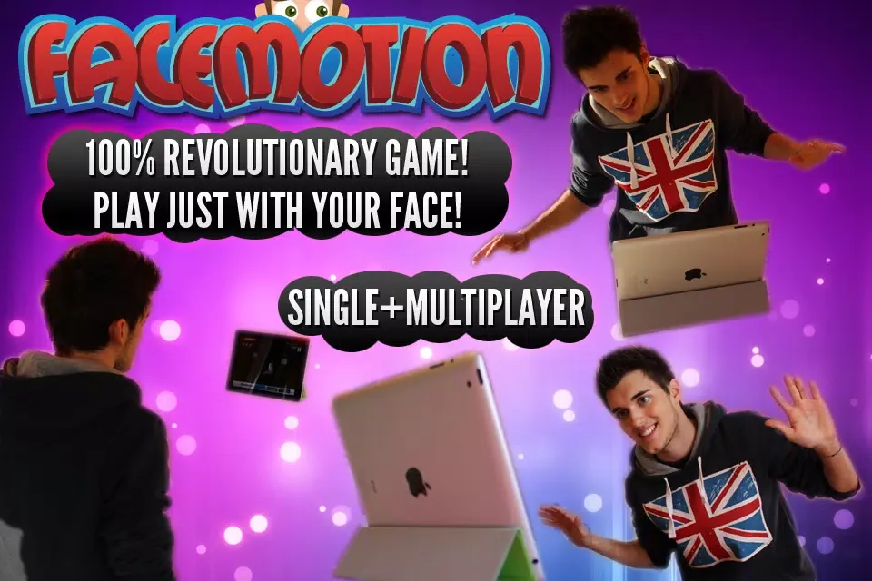 FACEMOTION : Use your face to Play! Augmented reality multiplayer! স্ক্রিনশট