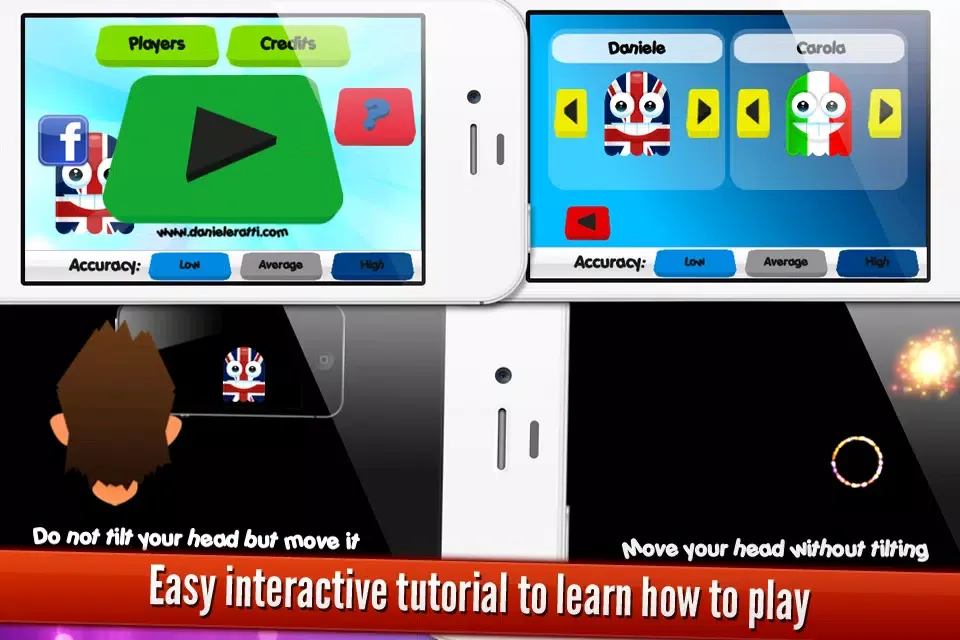 FACEMOTION : Use your face to Play! Augmented reality multiplayer! স্ক্রিনশট