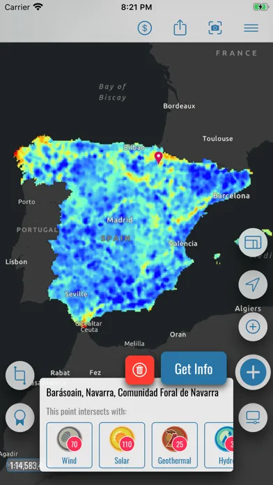 REMaps - GIS Renewable Energy應用截圖