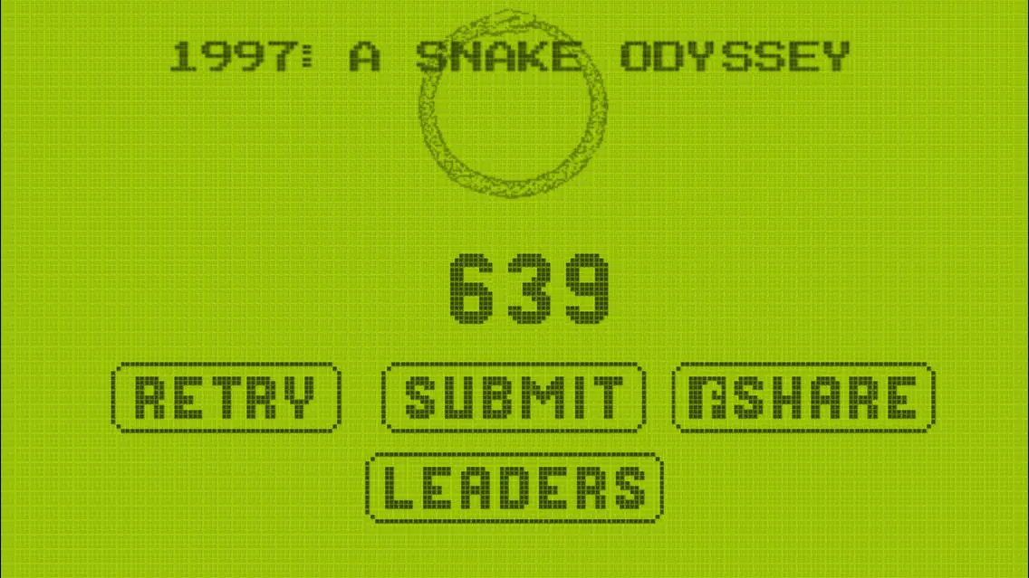 1997: A Snake Odyssey應用截圖