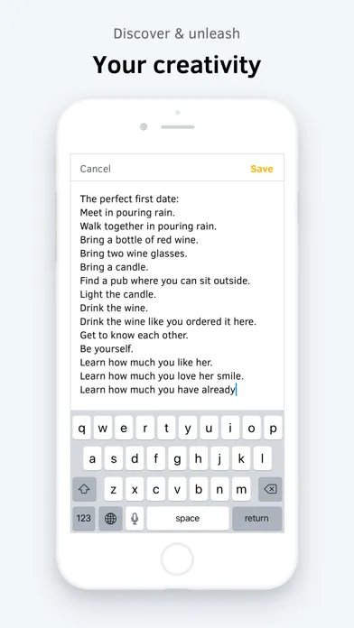 Charles' Notes – Notebook App Screenshots