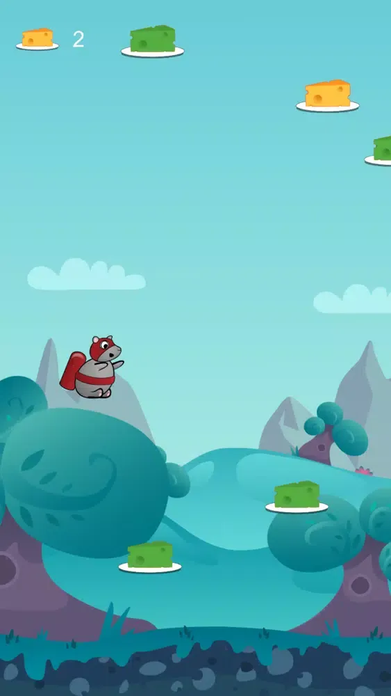 Tangkapan layar Rocket Mouse Adventures