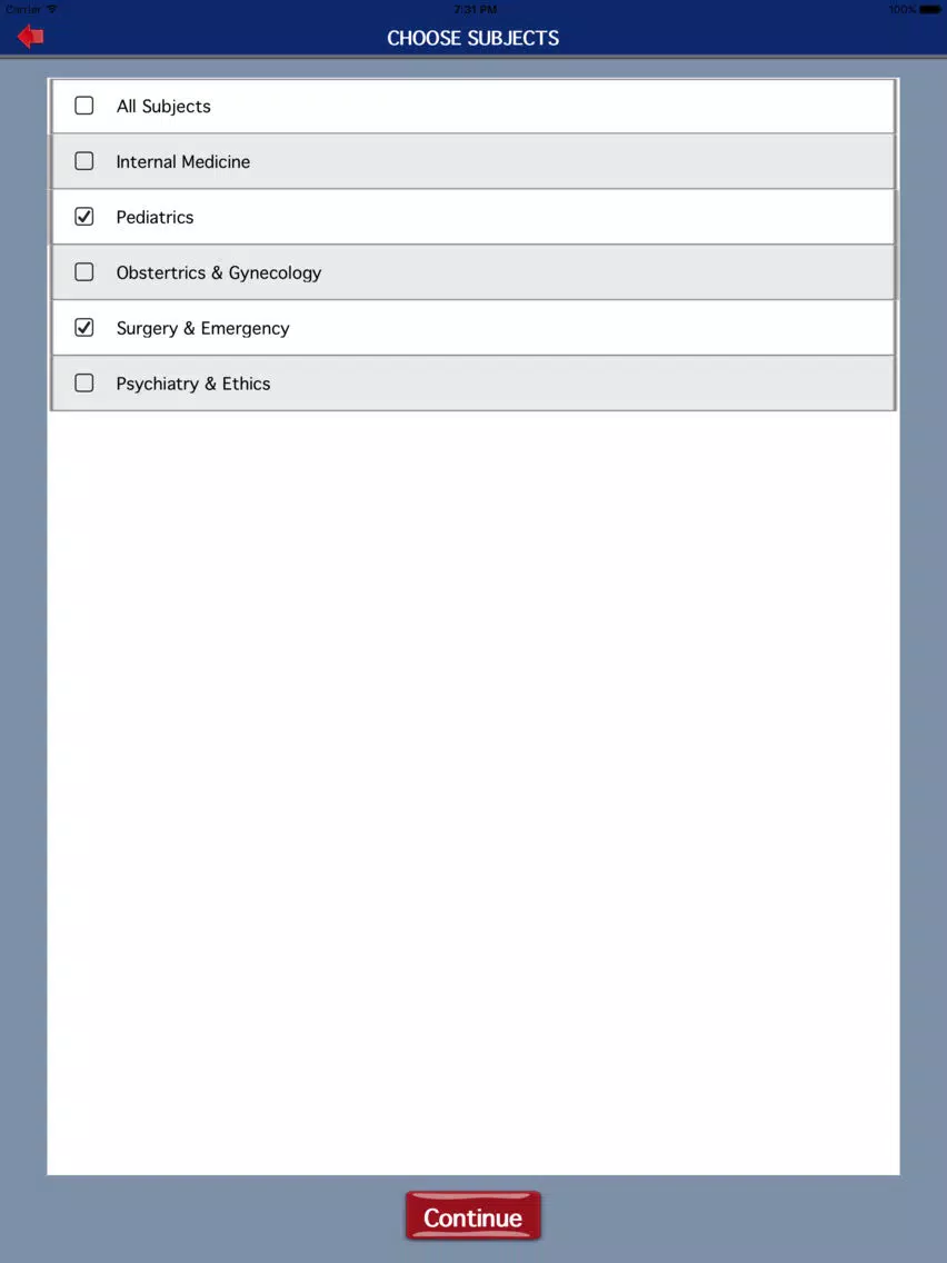 Zrzuty ekranu PANCE PRO App iPad 