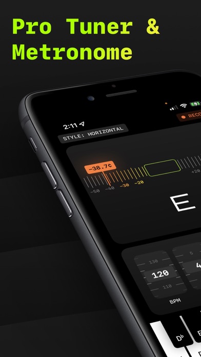 Pitch Pro Tuner & Metronome স্ক্রিনশট