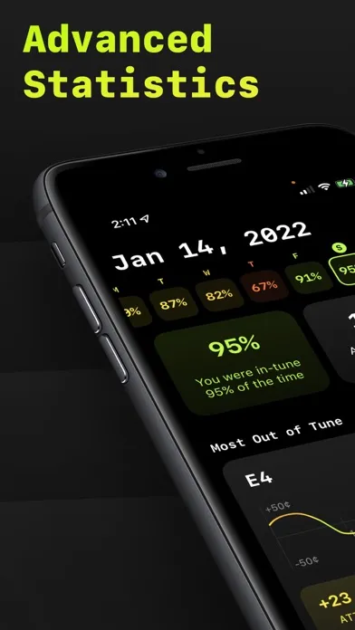 Screenshot di Pitch Pro Tuner & Metronome