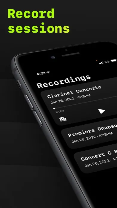 Screenshot di Pitch Pro Tuner & Metronome