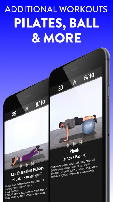 Captures d'écran de Daily Workouts