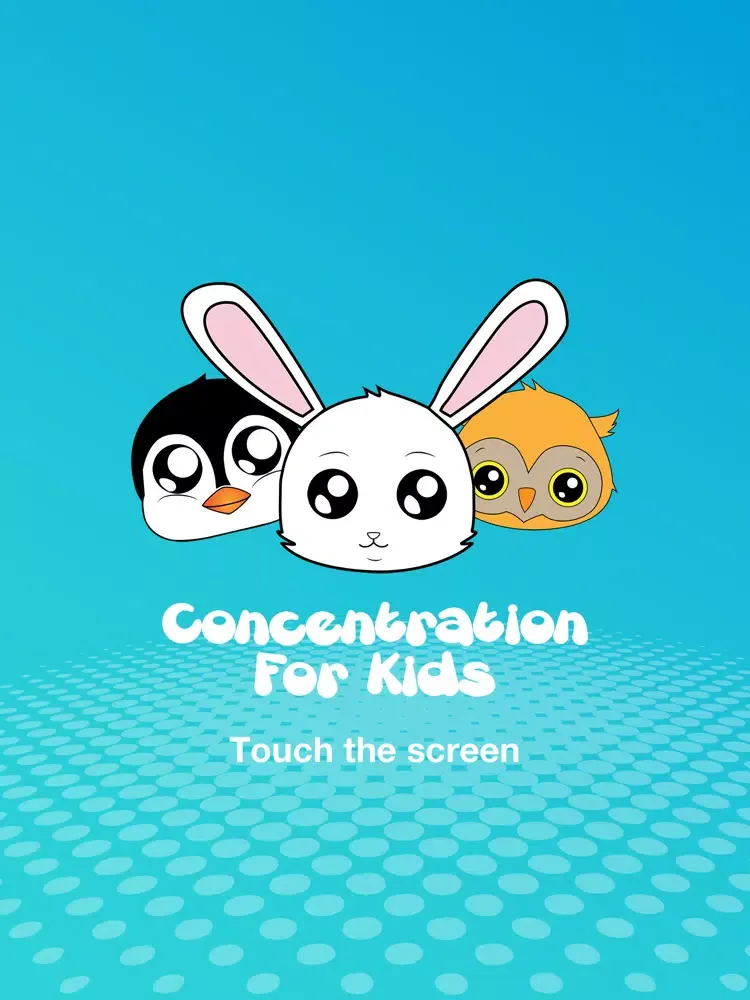 Zrzuty ekranu Concentration For Kids FREE iPad 