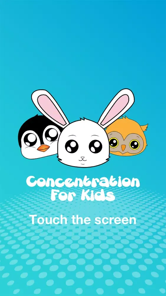 Zrzuty ekranu Concentration For Kids FREE