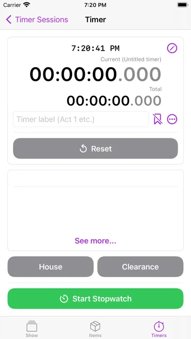 ShowTool SM スクリーンショット